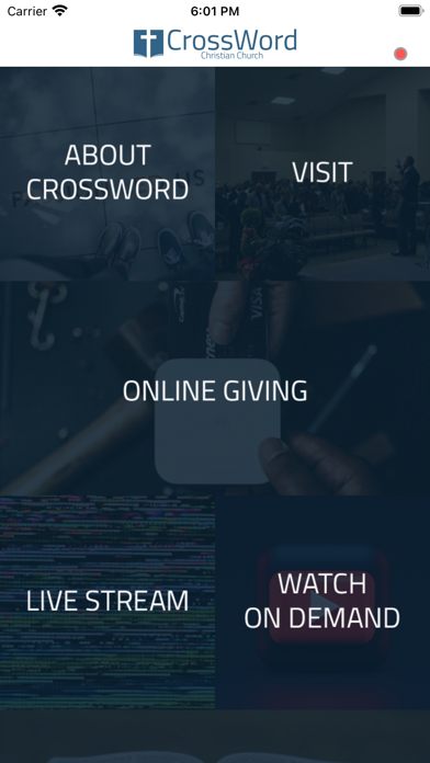 CrossWord Christian Church Screenshot