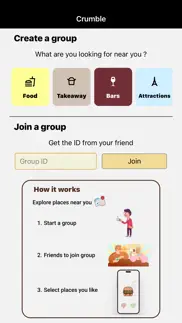 crumble iphone screenshot 1