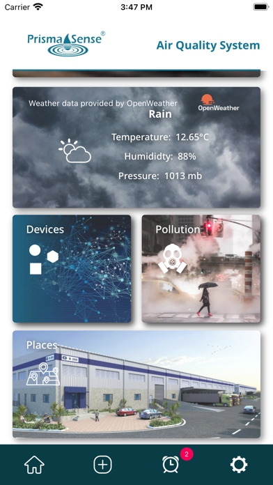 Air Quality System (AQS) Screenshot