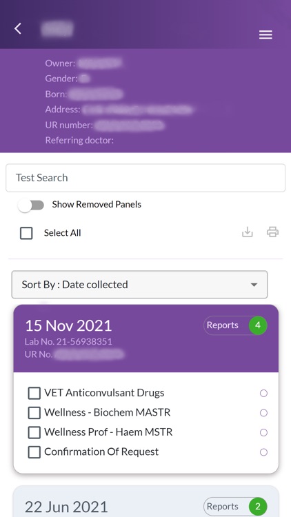 Gribbles Vets eResults