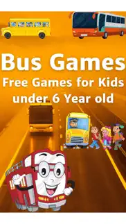 bus & cars for kids 4 year old iphone screenshot 1