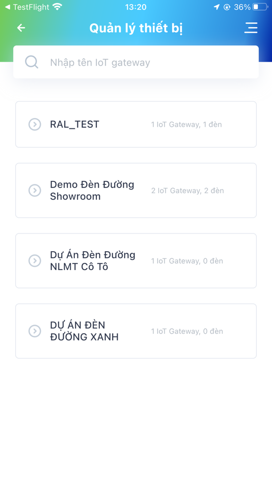 #7. Street Lighting v2 (iOS) Podle: RANG DONG LIGHT SOURCE AND VACUUM FLASK JOINT STOCK COMPANY