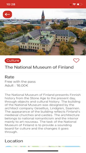 Helsinki City Pass screenshot 3