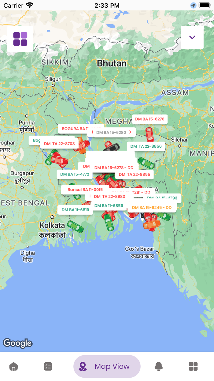Safety Vehicle Tracking