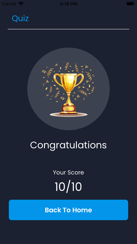 #4. Quiz App: Knowledge base (iOS) 由: Dipti Agrawal
