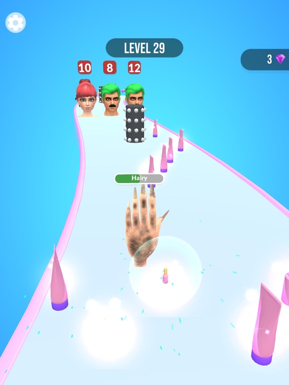 iPad Image of Hand Evolution Runner