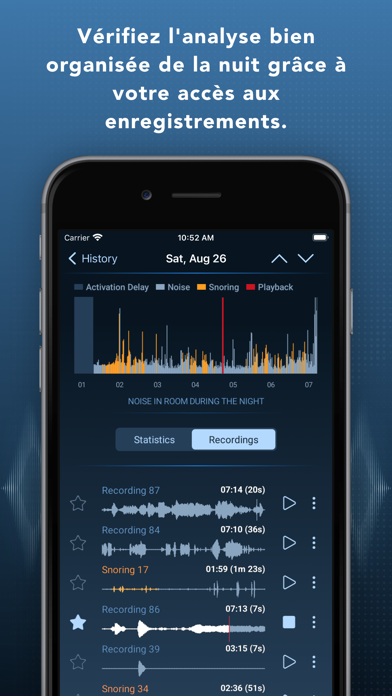 Screenshot #2 pour Prime Sleep Recorder