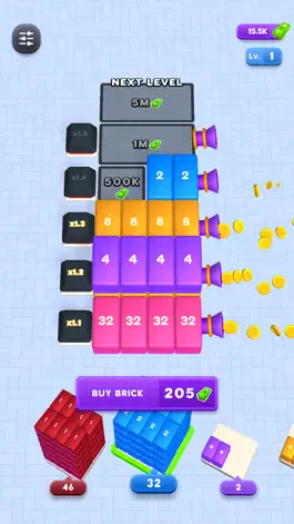Game screenshot Money Bricks 2048 hack