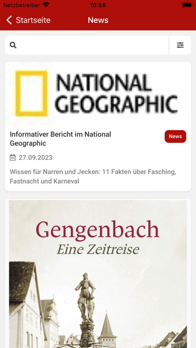 App der Narrenzunft Gengenbach Screenshot
