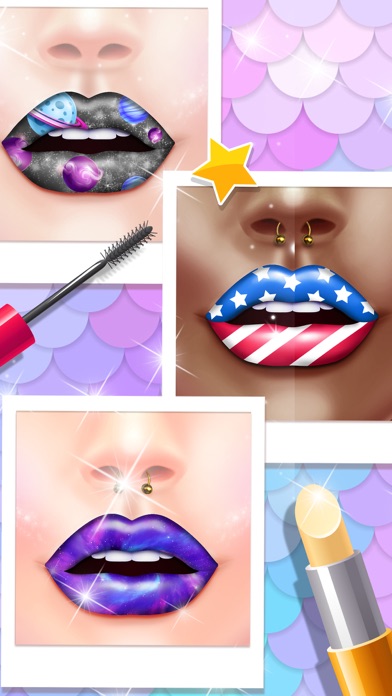 Lip Art DIY Makeup Artist Screenshot