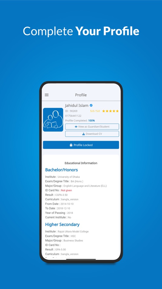 #3. Caretutors (iOS) 由: Masud Parvez Raju
