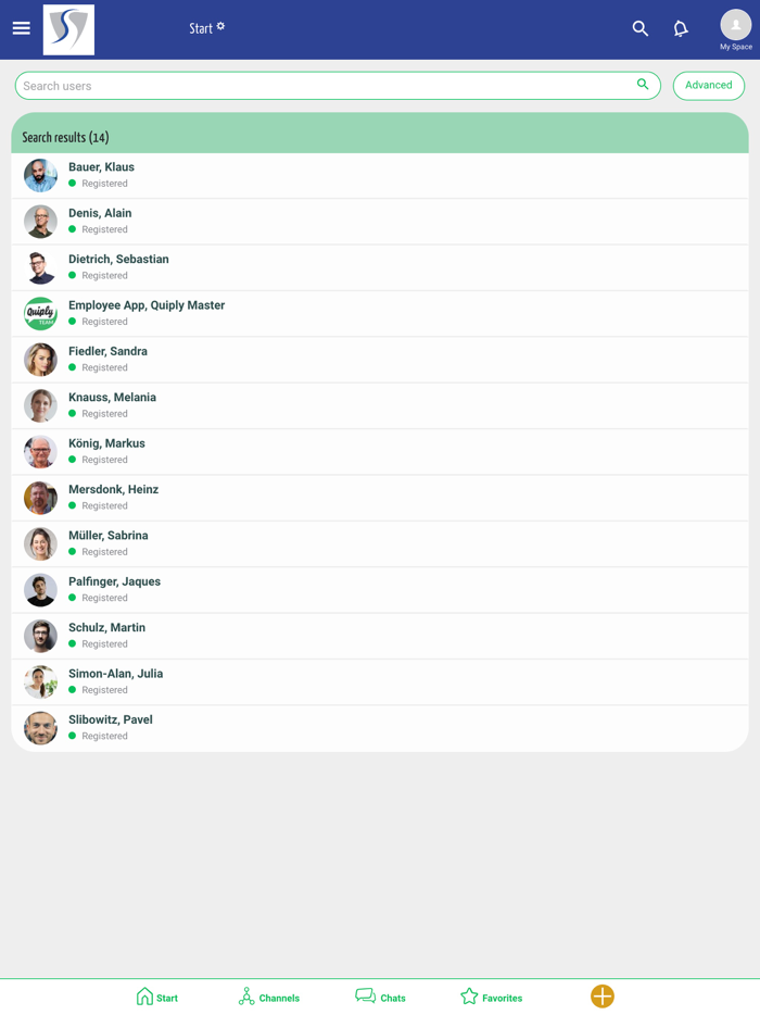 StegmaierGroup Mitarbeiter-App
