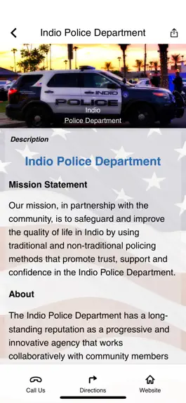 Game screenshot Indio Police Department apk