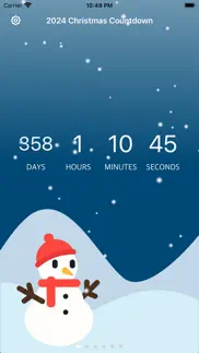 2024 christmas countdown iphone screenshot 1