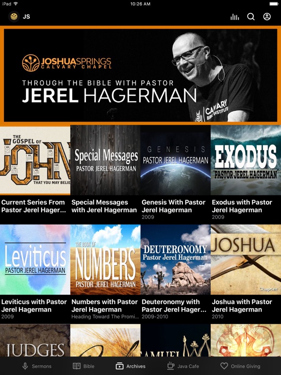 Joshua Springs iPad screenshot 2 - Education app