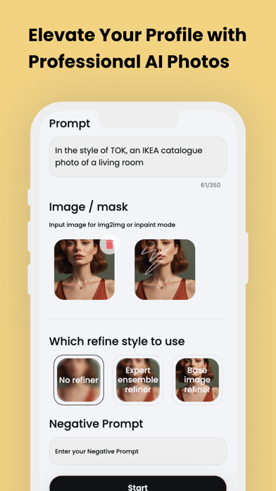 Mero- AI Photo & Art Generator Screenshot