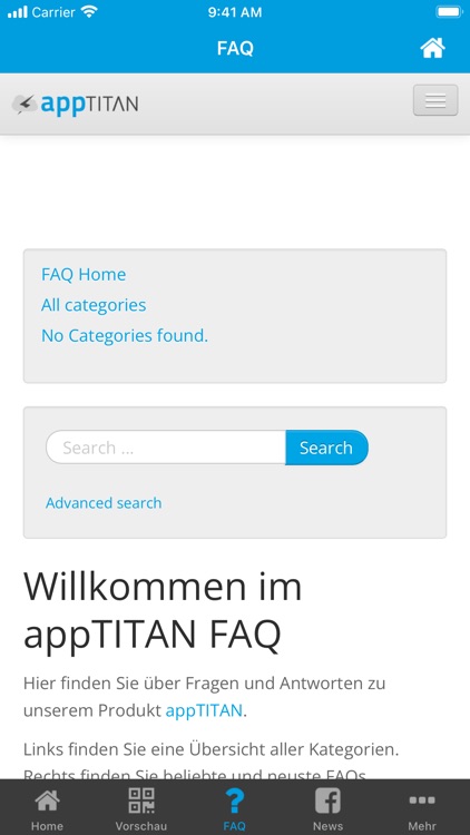 appTITAN Vorschau
