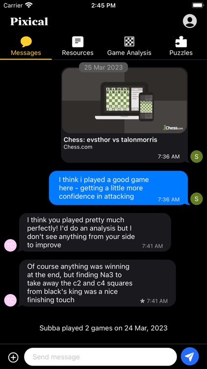 Chess Coaching by Pixical