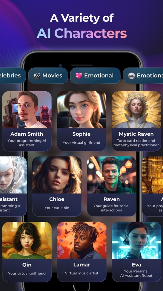 #1. Character Chat AI (iOS) 由: Chat with AI