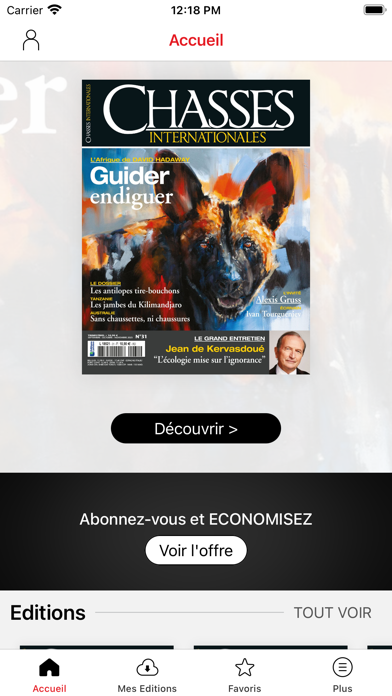 Chasses Internationales Screenshot