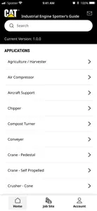 Cat® Spotters Guide screenshot #2 for iPhone