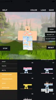 clothes creator for roblox iphone screenshot 1