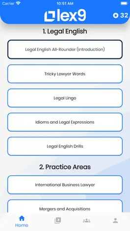 Game screenshot Lex9 - English for Lawyers mod apk