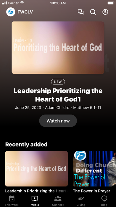 Family Worship Center LV Screenshot