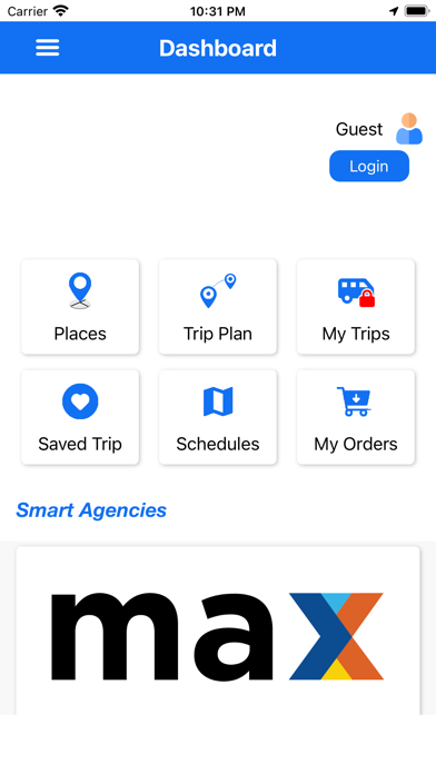Ecolane X4MaaS Screenshot