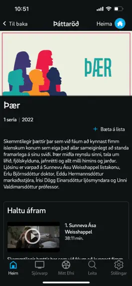 Game screenshot Sjónvarp Símans mod apk