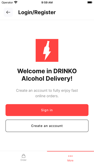 DRINKO Brussels Screenshot