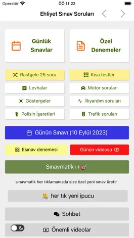 Game screenshot Ehliyet Sınav Soruları-esınav mod apk