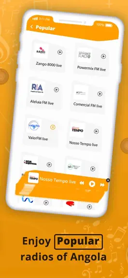 Game screenshot Angola Radio Stations Live apk