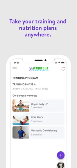 Game screenshot Workout Partner Fitness Trackr hack