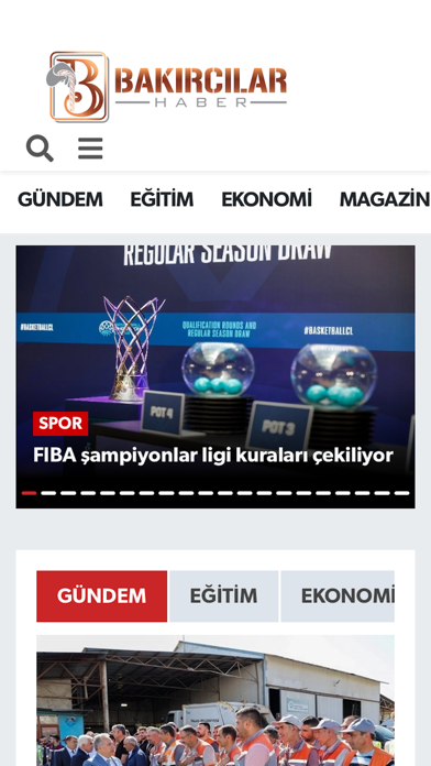 Bakırcılar Haber Screenshot