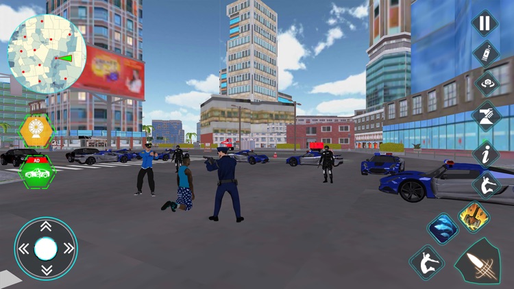 Police Chase Gangster Car Game screenshot-3