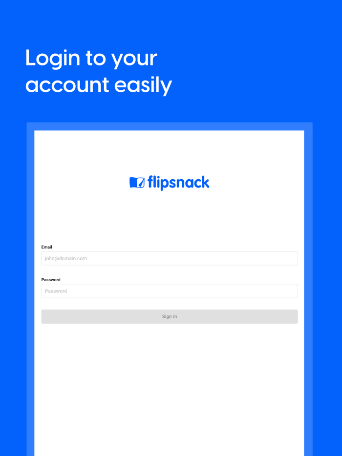 Flipsnack - Magazine Reader