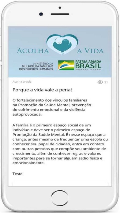 Escola Nacional da Família Screenshot
