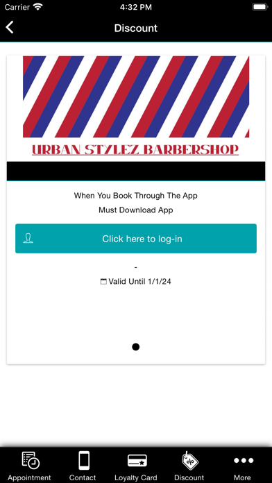 Urban Stylez Barbershop Screenshot