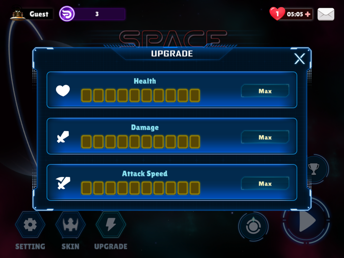 Space Shooter - Pipeflare