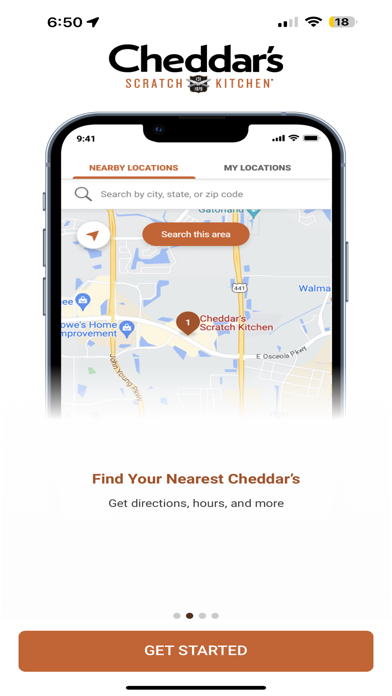 Cheddar's Scratch Kitchen Screenshot