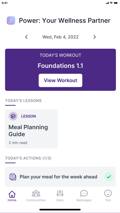 Power: Your Wellness Partner Screenshot