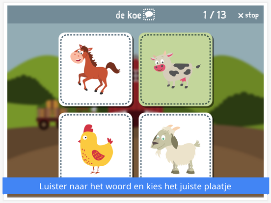 Kinderen Talen Leren Met Emma iPad app afbeelding 2