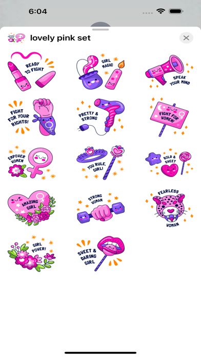 lovely pink set Screenshot