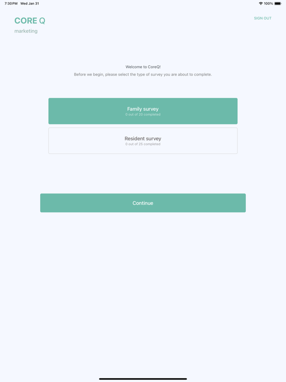 Screenshot #4 pour CoreQ Survey
