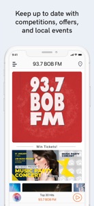 93.7 BOB FM screenshot #3 for iPhone