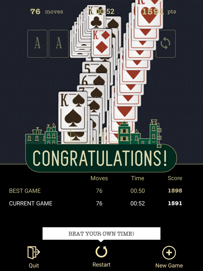 Solitaire Town Card Game