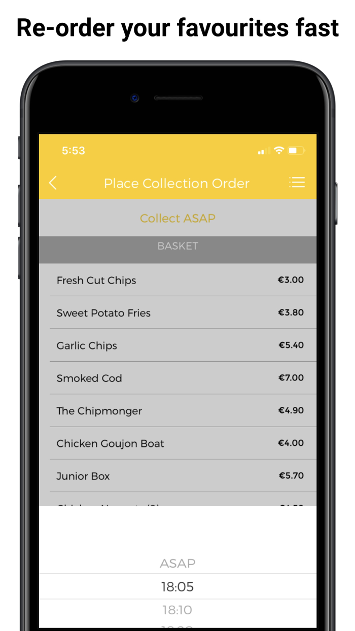 CHIPMONGERS - Order Takeaway