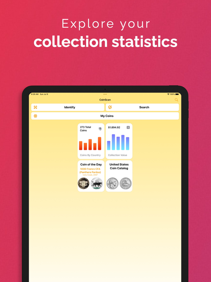 LuckyScan Coin Identifier