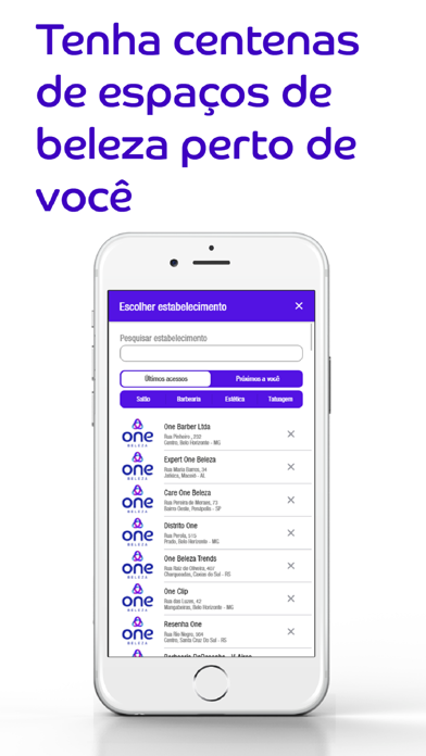 One Beleza: Novo App Screenshot